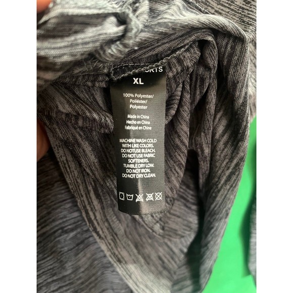 Hodo sports rashguard long sleeve zip front swim shirt size XL - Picture 3 of 5